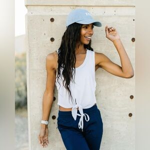 ZYIA Light Denim Baseball Cap OS NWT